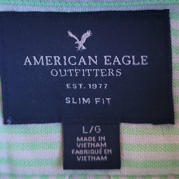 Lot of 3 American Eagle Button Down Shirts Size Large AE L - Picture 12 of 14